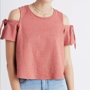 Madewell Skylar Cold-Shoulder Top